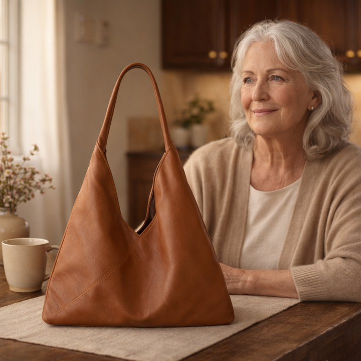 Roxanne läder toteväska