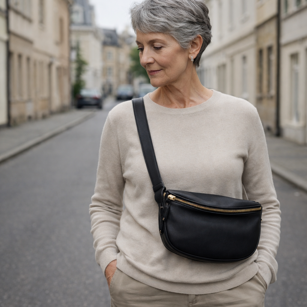 Laura Läder crossbodyväska