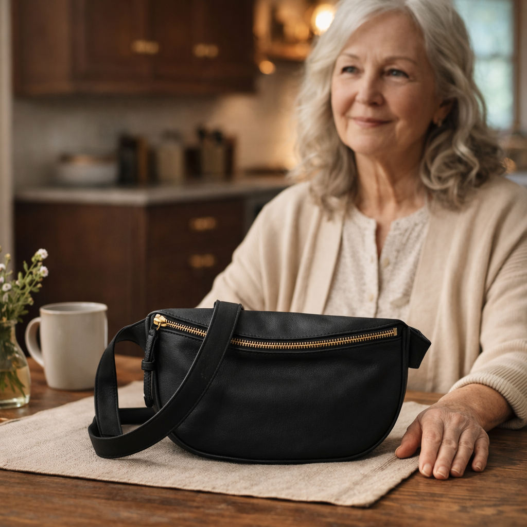 Laura Läder crossbodyväska