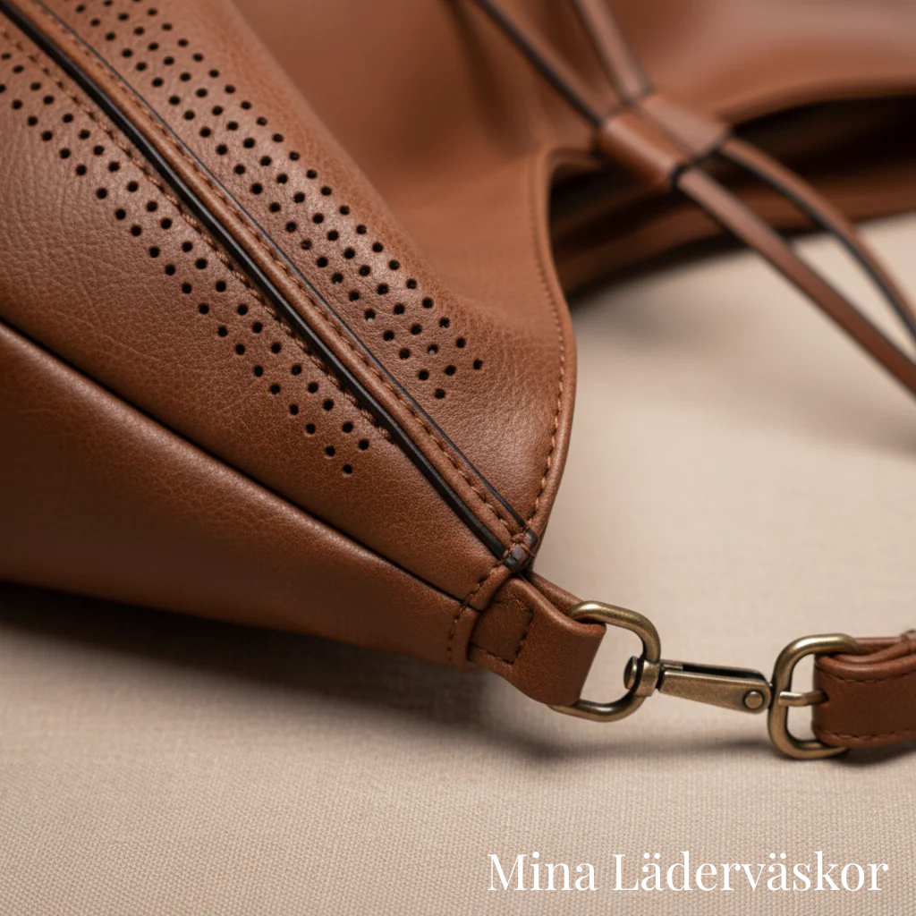 Minerva Läder axelväska