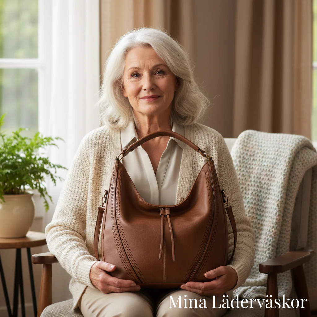 Minerva Läder axelväska