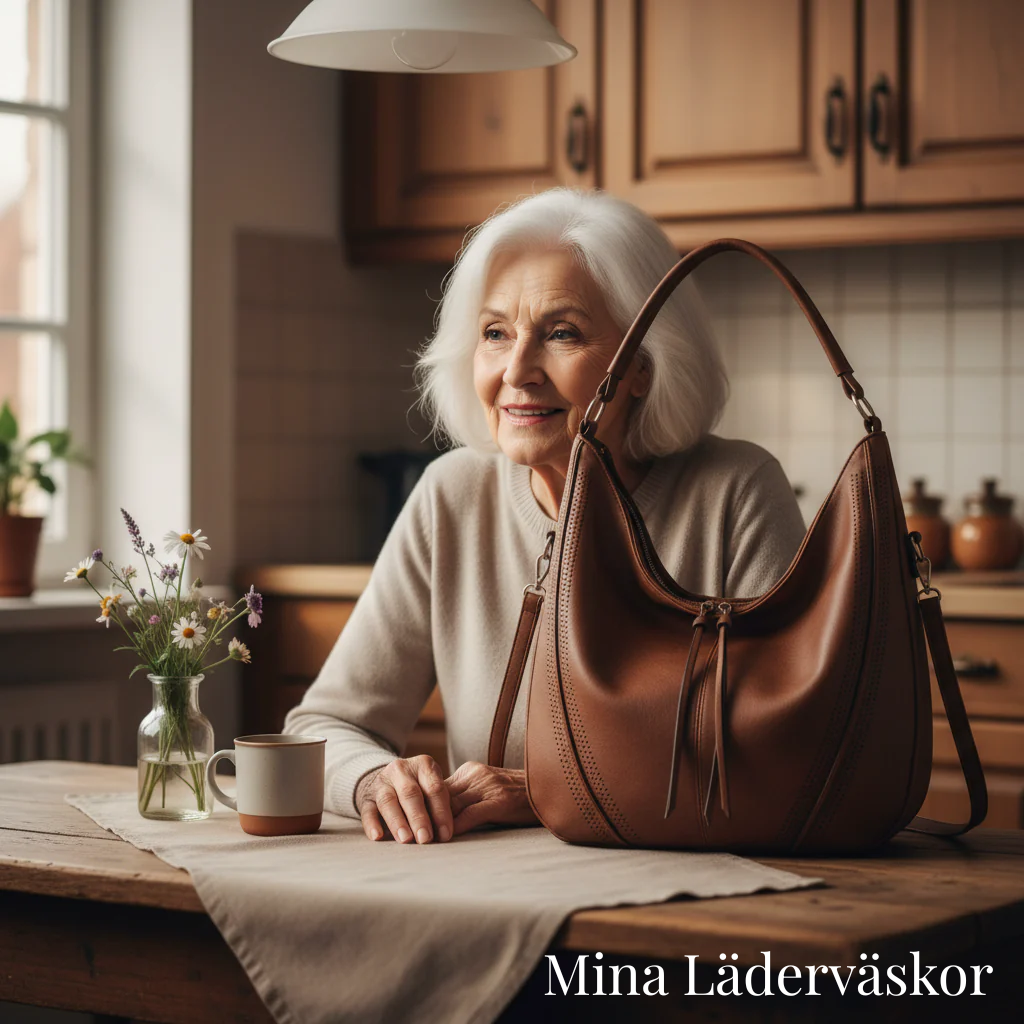 Minerva Läder axelväska