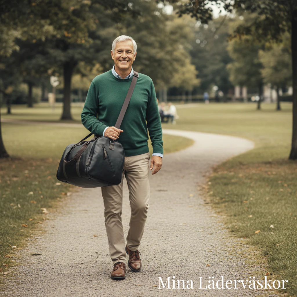 Oscar Läderresväska